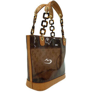 Louis Vuitton tote Monogram Vinyl Ambre bag Cabas Brown Shoulder